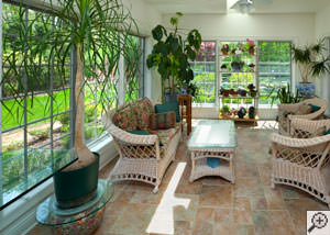 A cozy sunroom design in Tracys Landing